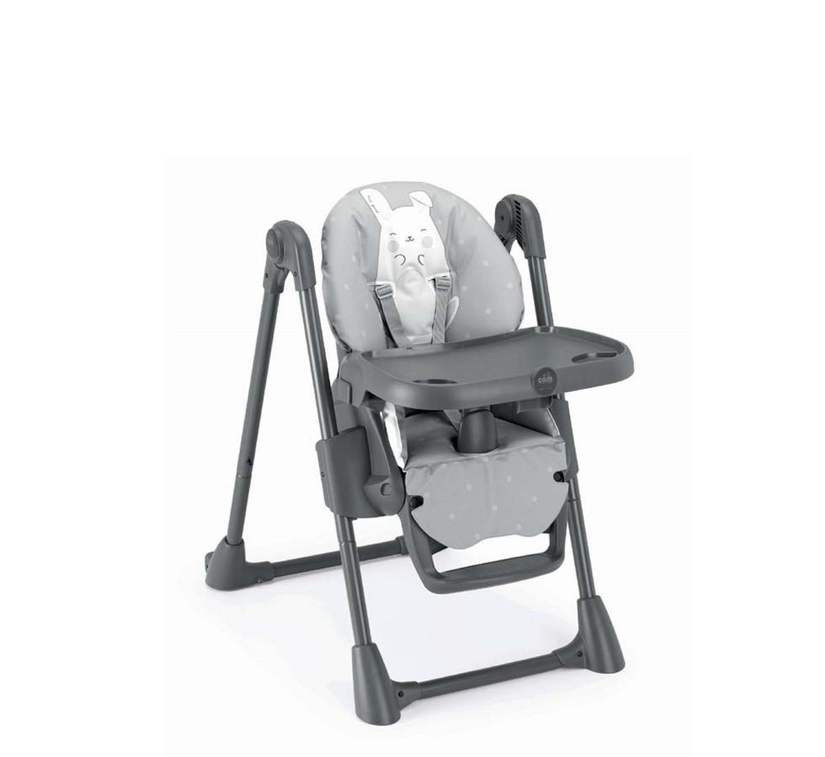 KINDER-HOCHSTUHL Pappananna - Grau, Kunststoff (76/106/55cm) - Cam il Mondo del Bambino S.p.A.