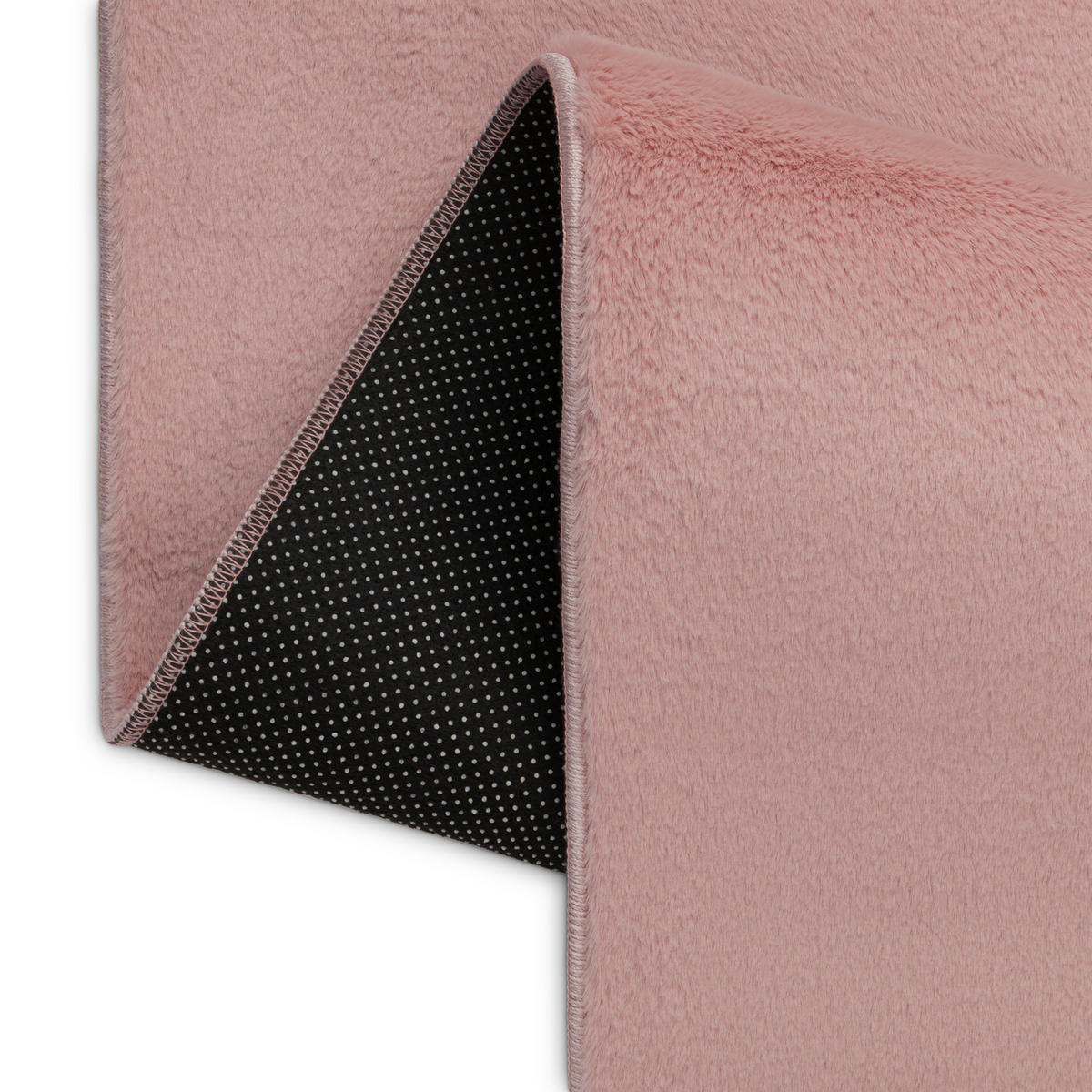KURZFLORTEPPICH LUMI rosa kuschelweich waschbar 180/240 cm - Rosa, Textil (180/240cm) - Tapiso
