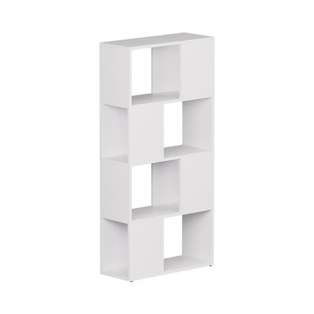 RAUMTEILER Eneos Weiß 60 x 124.5 cm - Weiß, Holzwerkstoff (60/124.5/24cm) - Vicco