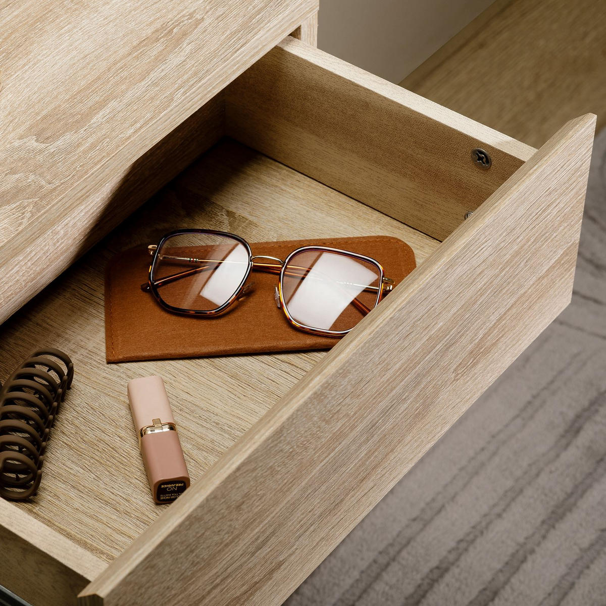 HÄNGENDER NACHTTISCH ANNI Sonoma Eiche - Sonoma Eiche, Holzwerkstoff (42/29/30cm) - CARO-Möbel