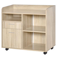 ROLLCONTAINER DE-14405 Eiche hell - Eichefarben, Holzwerkstoff (40/72/80cm) - ComfortXL