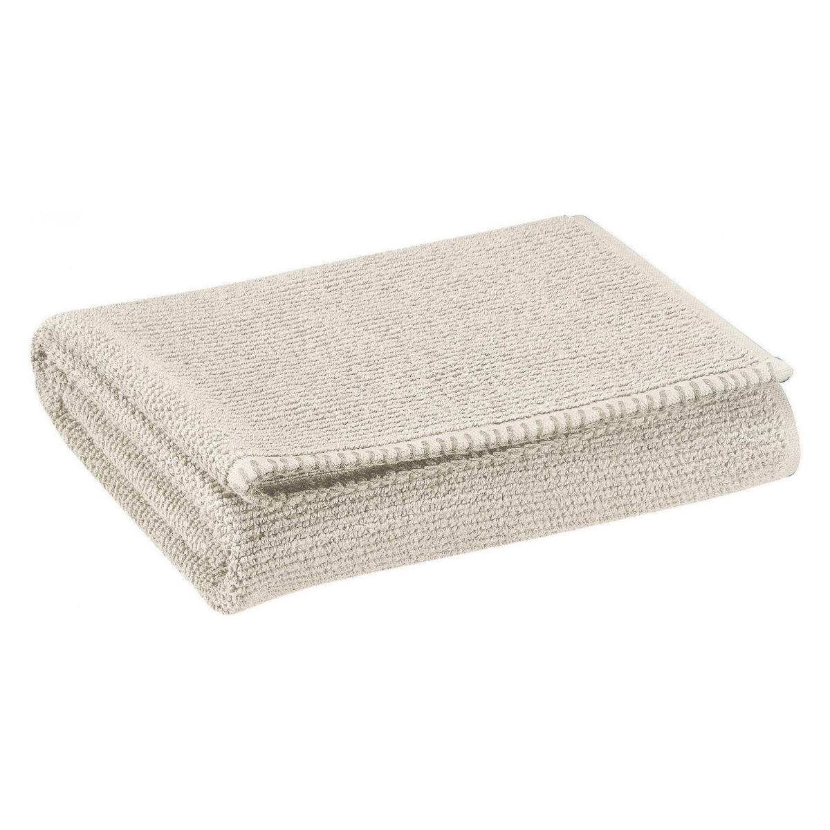 GÄSTETUCH Bora leinen 30 x 50 cm - Creme, Textil (30/50cm) - Vivaraise