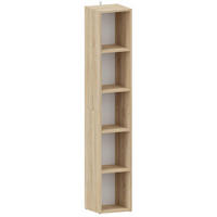 HOCHREGAL BODO DUAL R30O Sonoma Eiche 30/30/175 cm - Sonoma Eiche, Holzwerkstoff (30/175/30cm) - Matkam Möbel