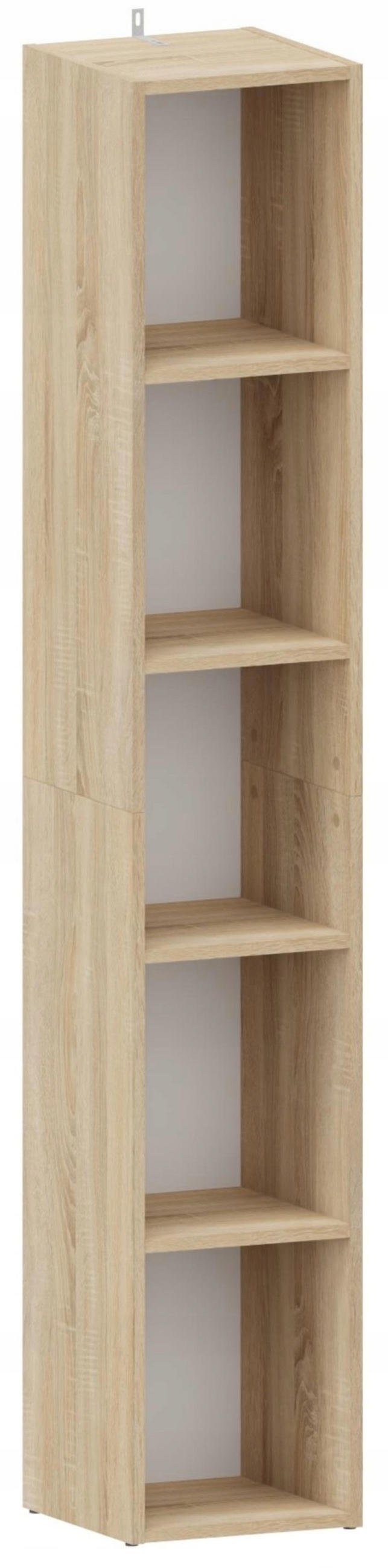 HOCHREGAL BODO DUAL R30O Sonoma Eiche 30/30/175 cm - Sonoma Eiche, Holzwerkstoff (30/175/30cm) - Matkam Möbel