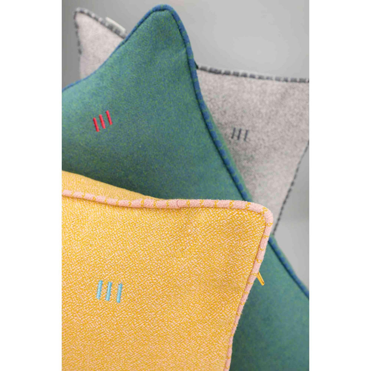 ZIERKISSENHÜLLE FUN - Gelb, Textil (58/38cm) - Esprit