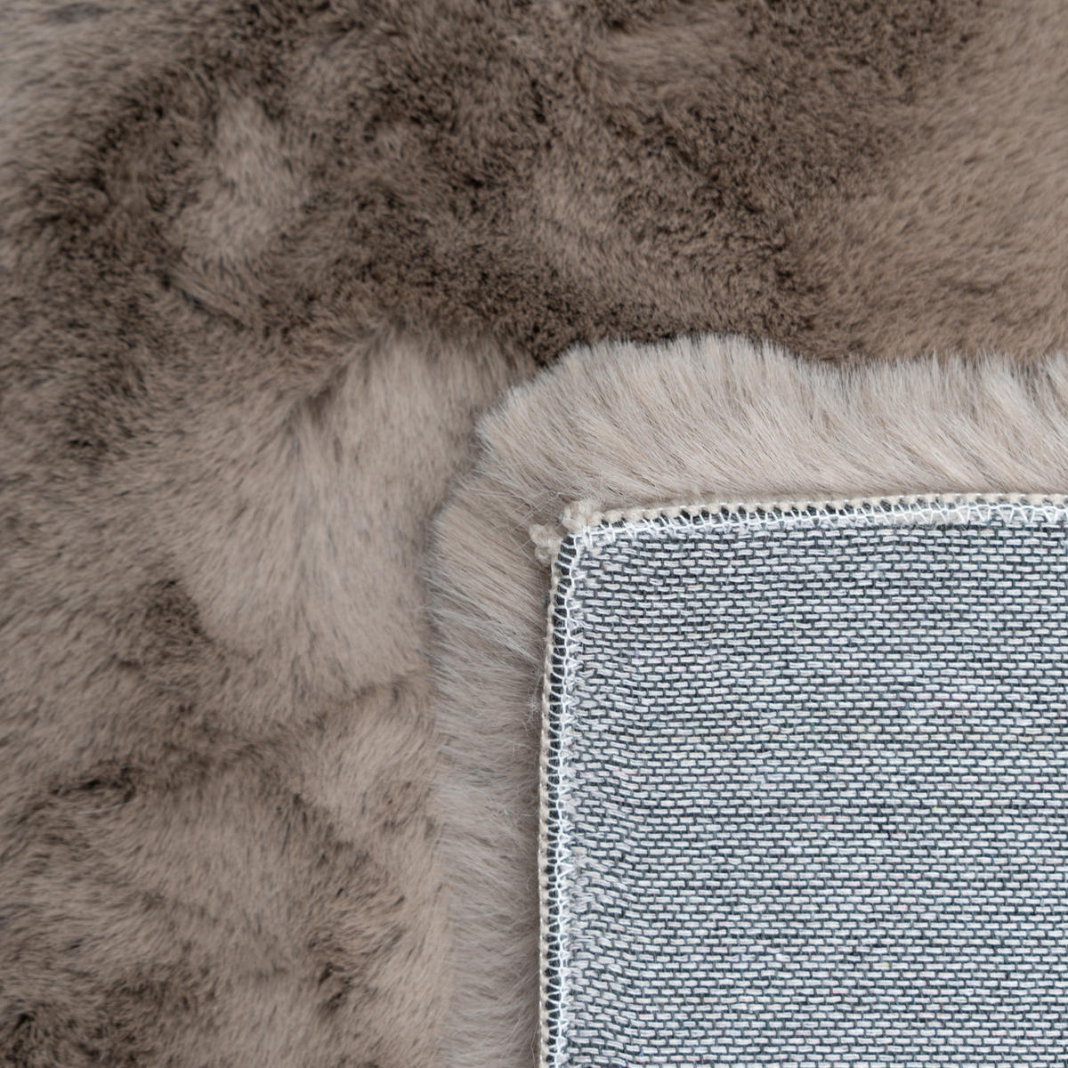 FELLTEPPICH HEAVEN SUPER SOFT 160/230 TAUPE - Taupe, Textil (160/230cm) - Consilio Concept