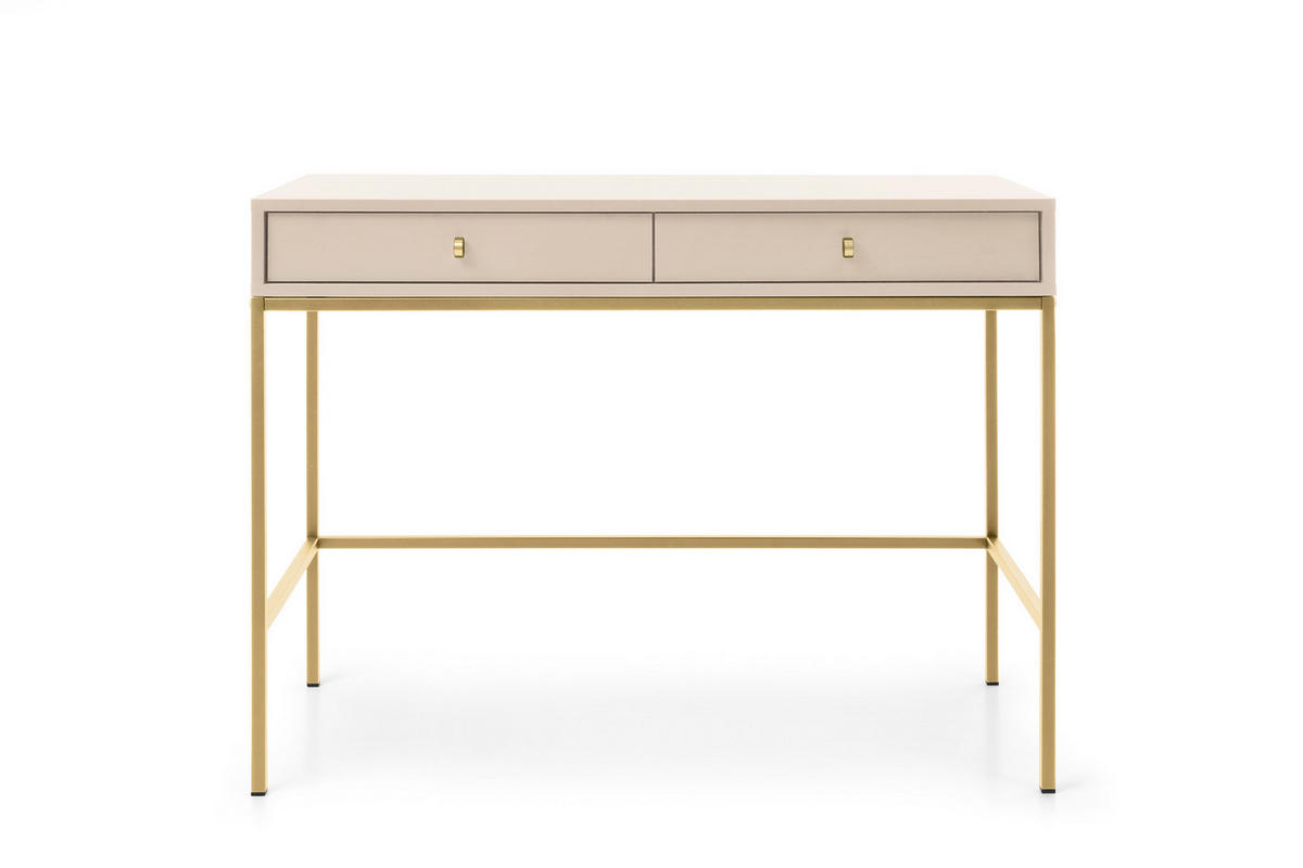 SCHMINKTISCH, sandbeige, 103,5 x 77,6 x 50 cm - Beige, Holzwerkstoff (103.5/77.6/50cm) - 3XE LIVING