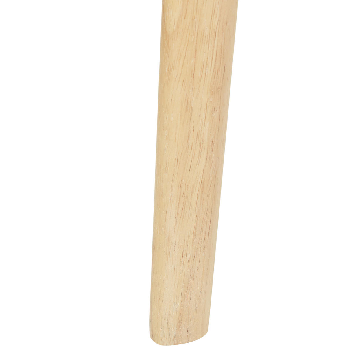 ESSZIMMERSTUHL 2er-Set Cremeweiß Blane - Braun/Weiß, Holz (48/79/53cm) - Beliani