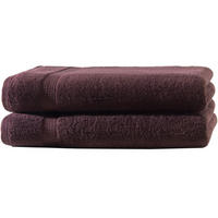 DUSCHTUCH 70x140 cm Frottier Handtücher im 2er Set aus 100% Baumwolle, Braun 500g/m2 - Braun, Textil (70/140cm) - Carpe Sonno