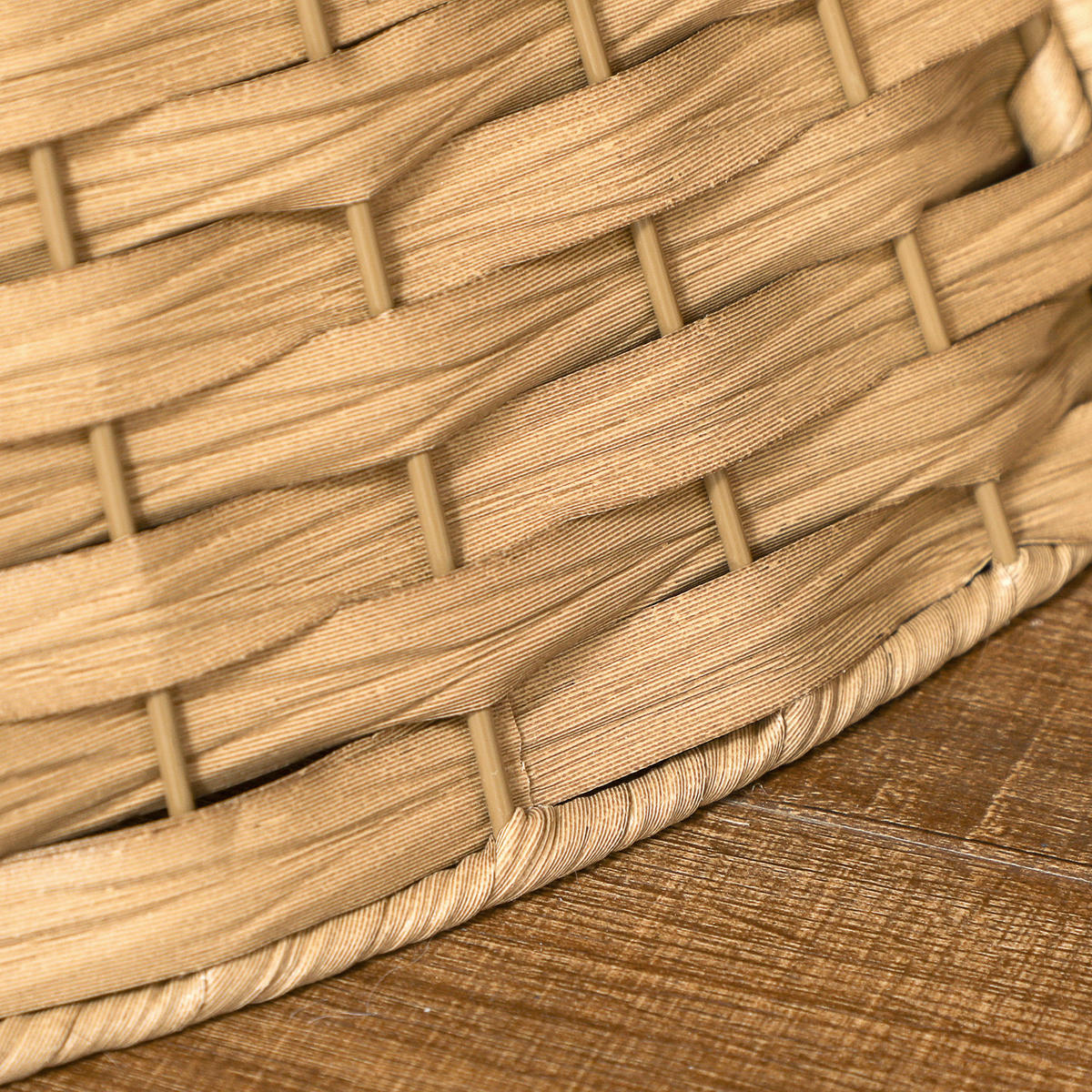 WEIHNACHTSBAUMKORB aus Rattan Naturfarben 68.0/68.0/22.0cm - Naturfarben, Kunststoff (68/22/68cm)
