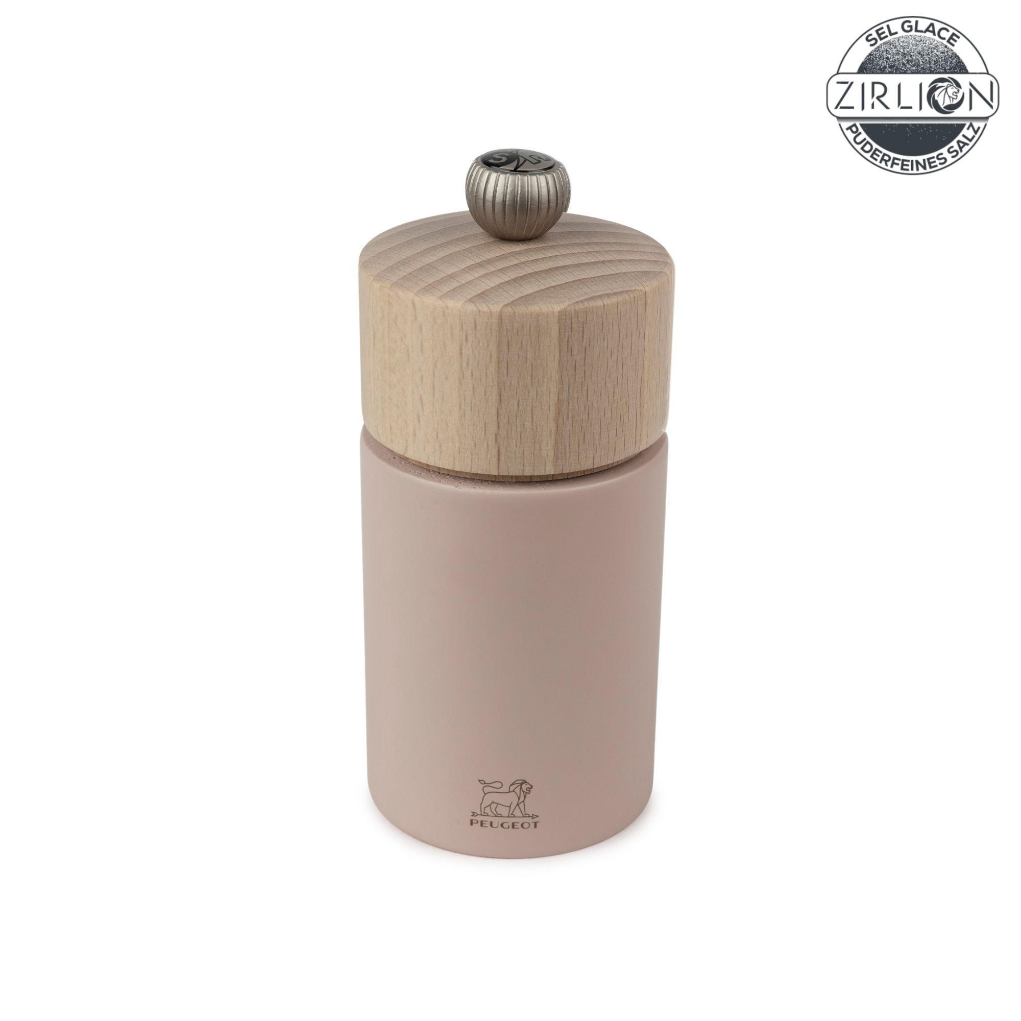 SALZMÜHLE Boreal 12cm Buchenholz Blütenrosa Zirkonia-Mahlwerk - Rosa, Holz (52/12/52cm) - PEUGEOT