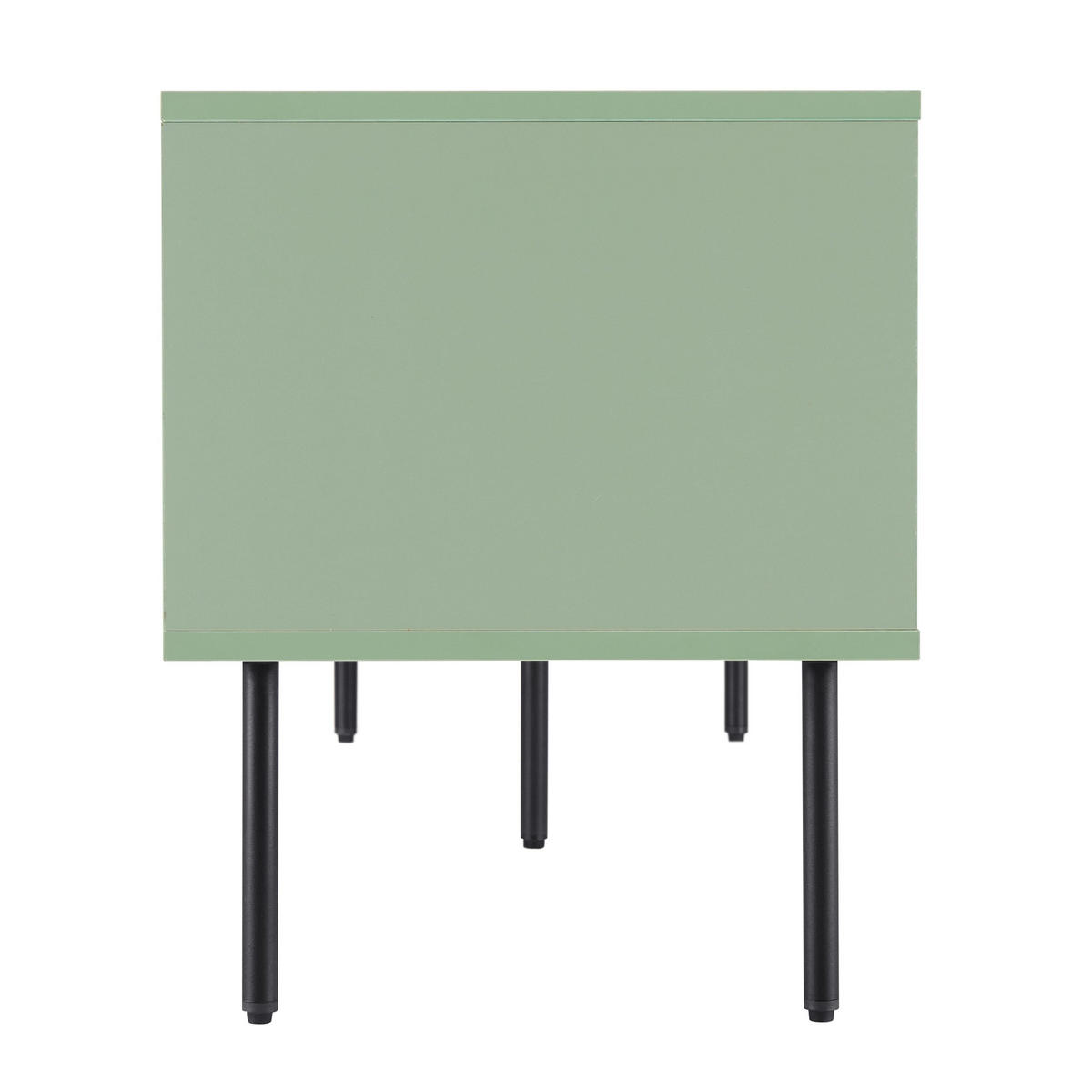 TV-MÖBEL 150 cm, Salbeigrün - Grün, Holz (40/50/150cm) - Oviala