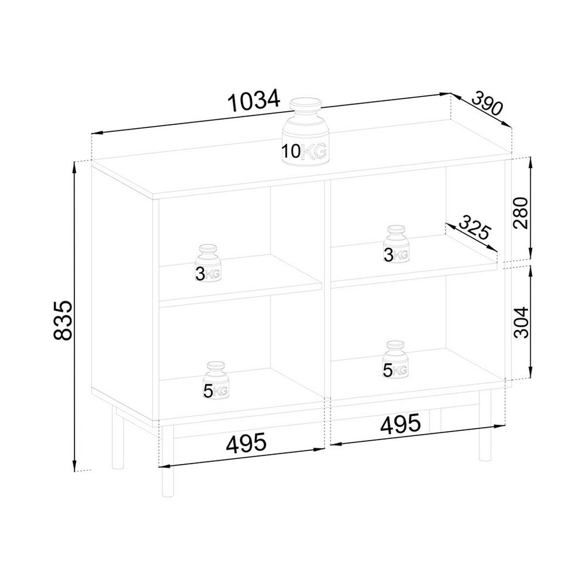 WOHNZIMMER-SET 3-TLG. Jantar-160 - Beige, Holzwerkstoff (361/185/39cm) - Lomado