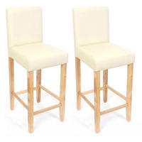 BARHOCKER Beige 2er-Set - Beige, Textil (41/109/50cm) - MCW