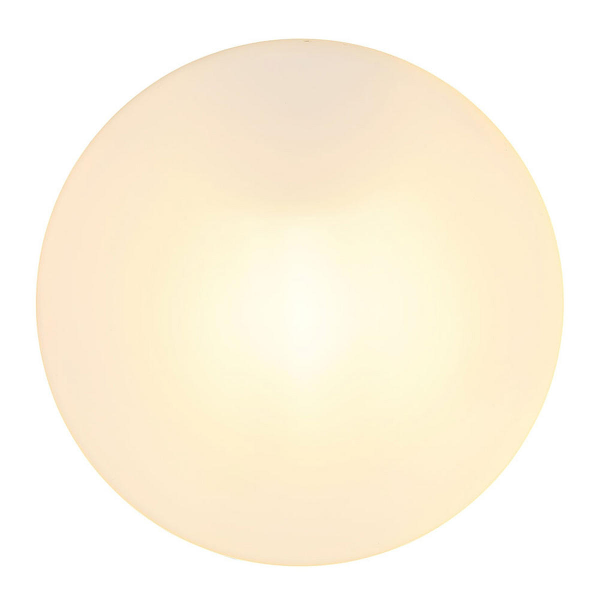 LED AUSSENDECKENLEUCHTE Alu Schwarz Opal - Schwarz, Glas (18.4/18.4/6.5cm) - Globo Lighting