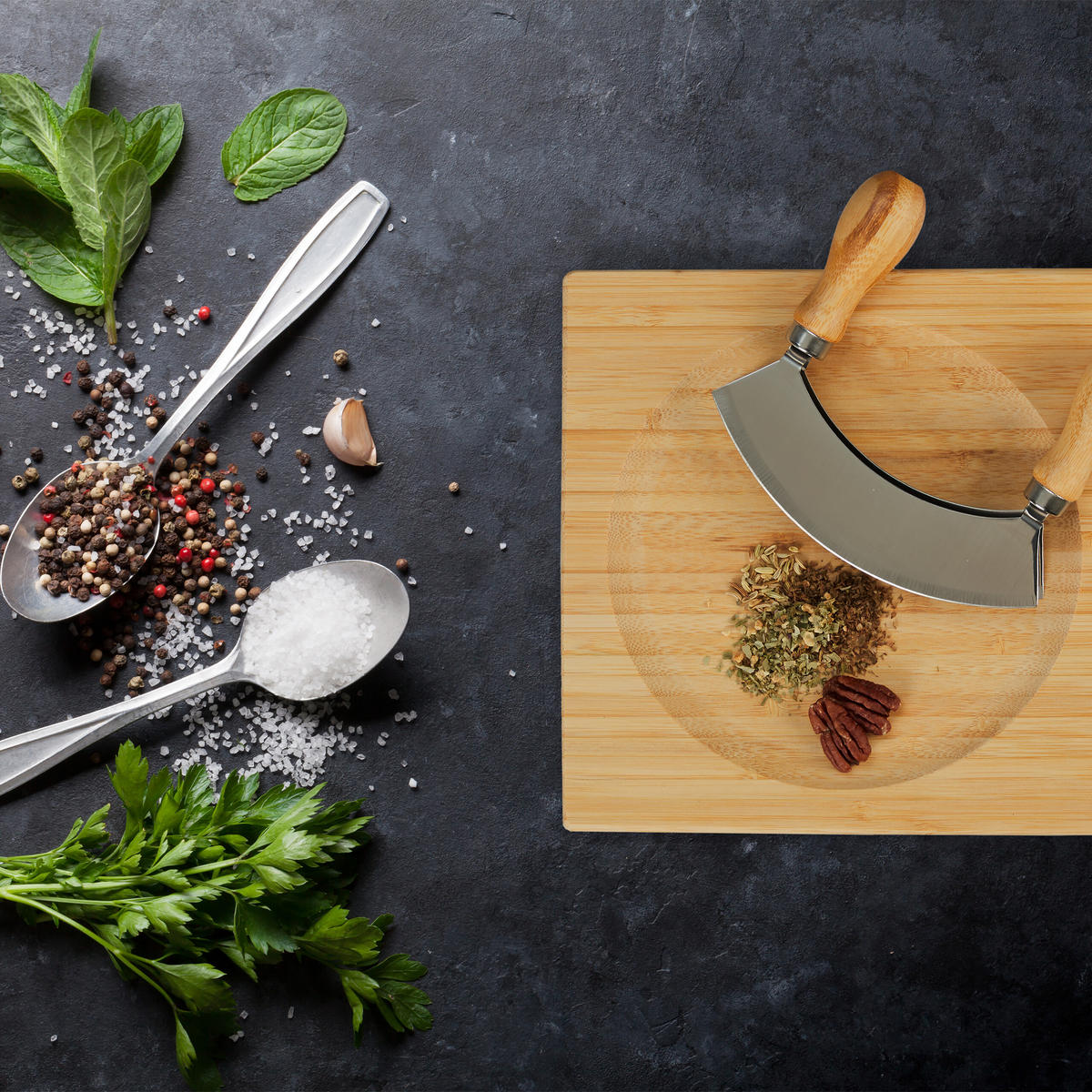 WIEGEMESSER - Hellbraun, Holz/Metall (20cm) - Relaxdays