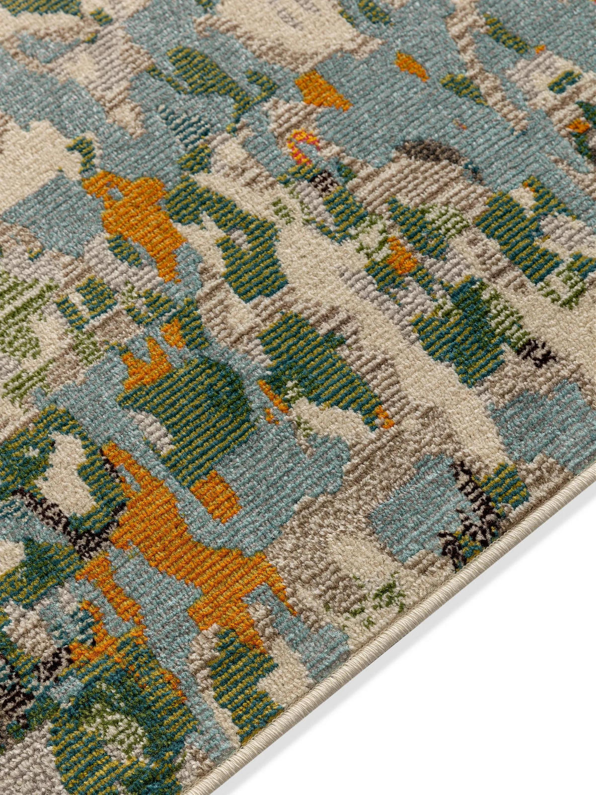 TEPPICH Casa Multicolor 200/200 cm - Multicolor, Naturmaterialien/Textil (200/200cm) - benuta