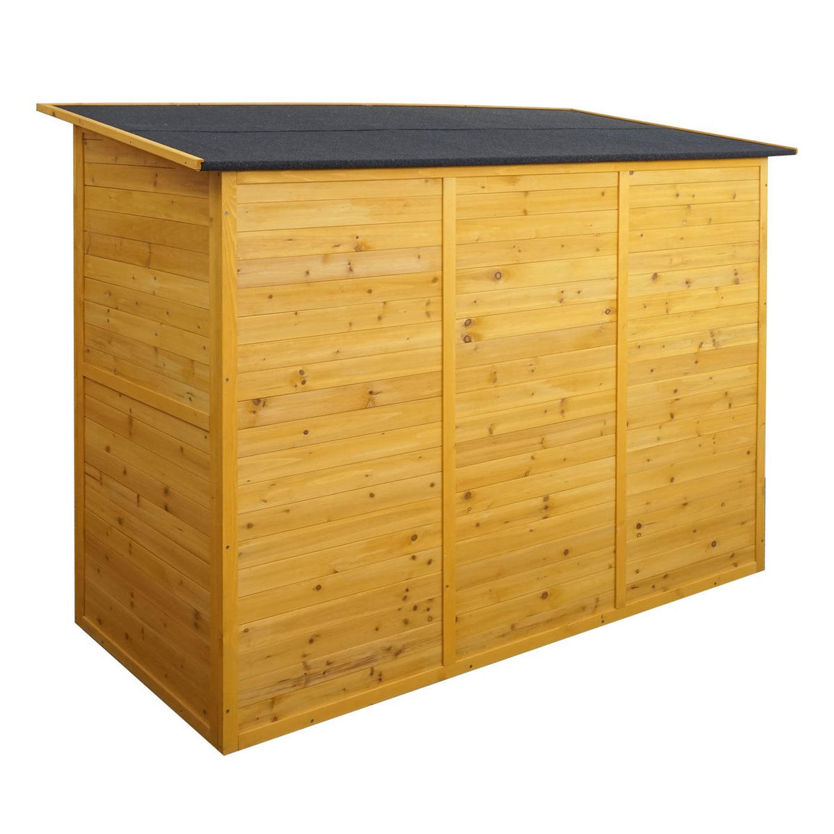 FAHRRADGARAGE 1er 152x184x98cm Braun - Braun, Holz (184/152/98cm) - PROREGAL