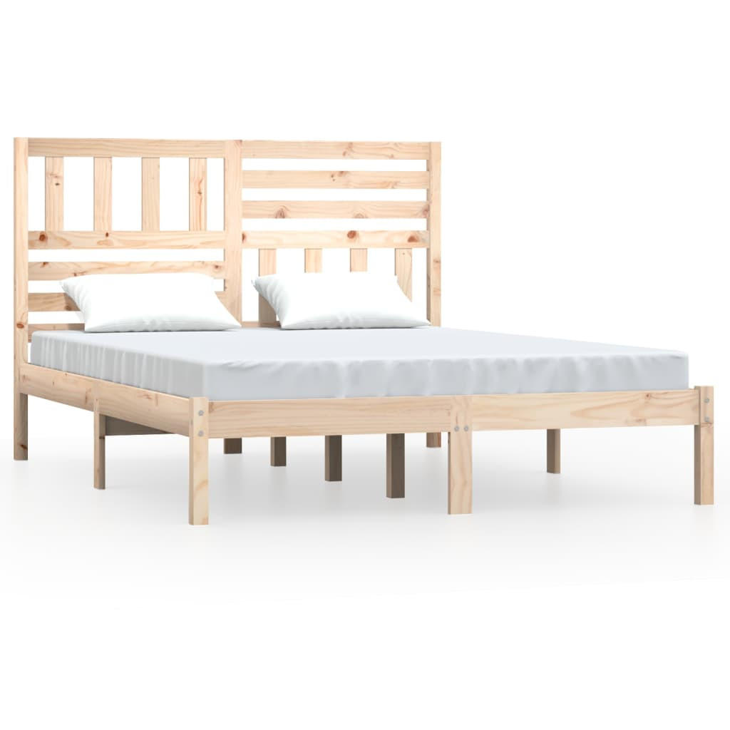 BETT Joseph 146/195.5 cm - Braun, Holz (140/190cm) - Nettlife