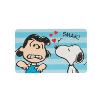 BRETTCHEN The Peanuts Snoopy Kuss Smak Blau 14,5 x 23,5 cm - Blau, Kunststoff (14.5/23.5cm) - United Labels