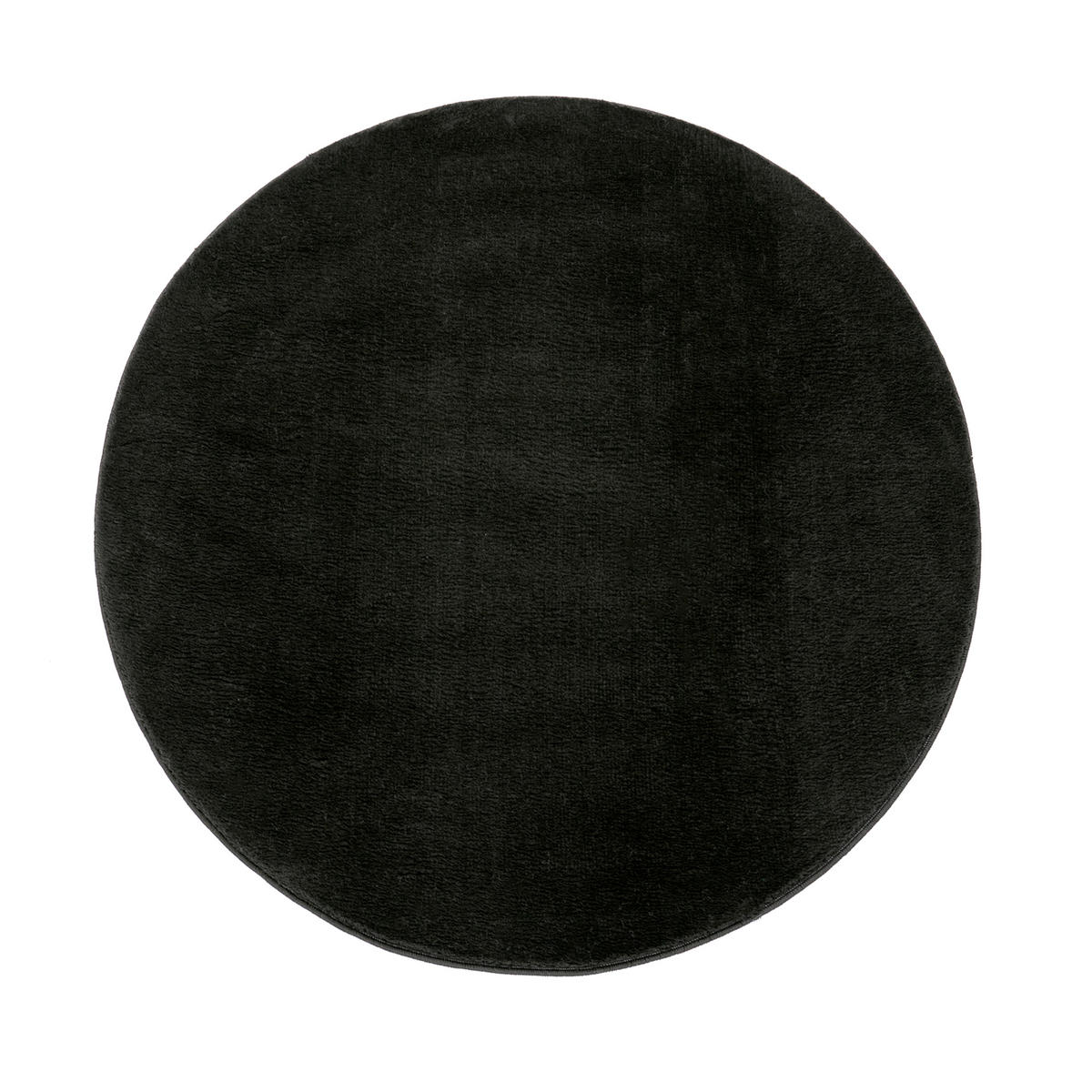 KURZFLORTEPPICH 160/160 cm Cadiz 630 - Schwarz, Textil (160/160cm) - Paco Home