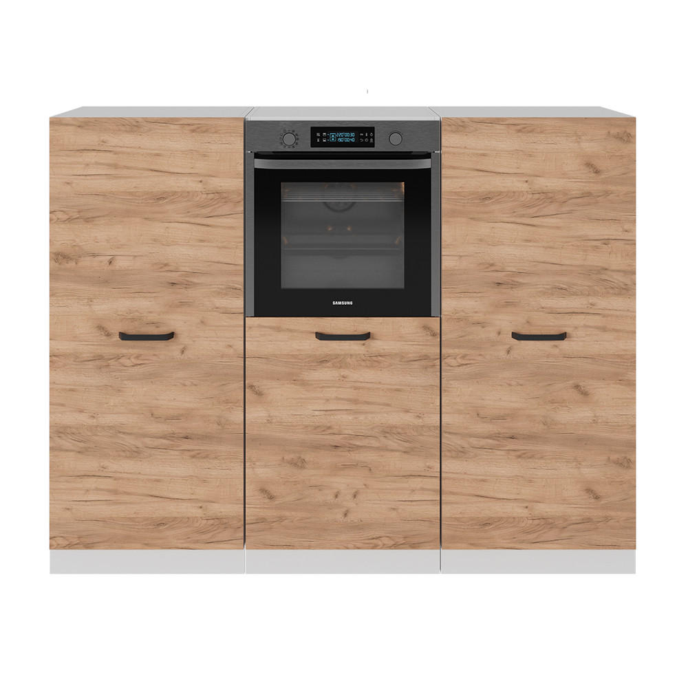 Honigeiche/Weiß, Holzwerkstoff (180/81.6/46cm) - Vicco