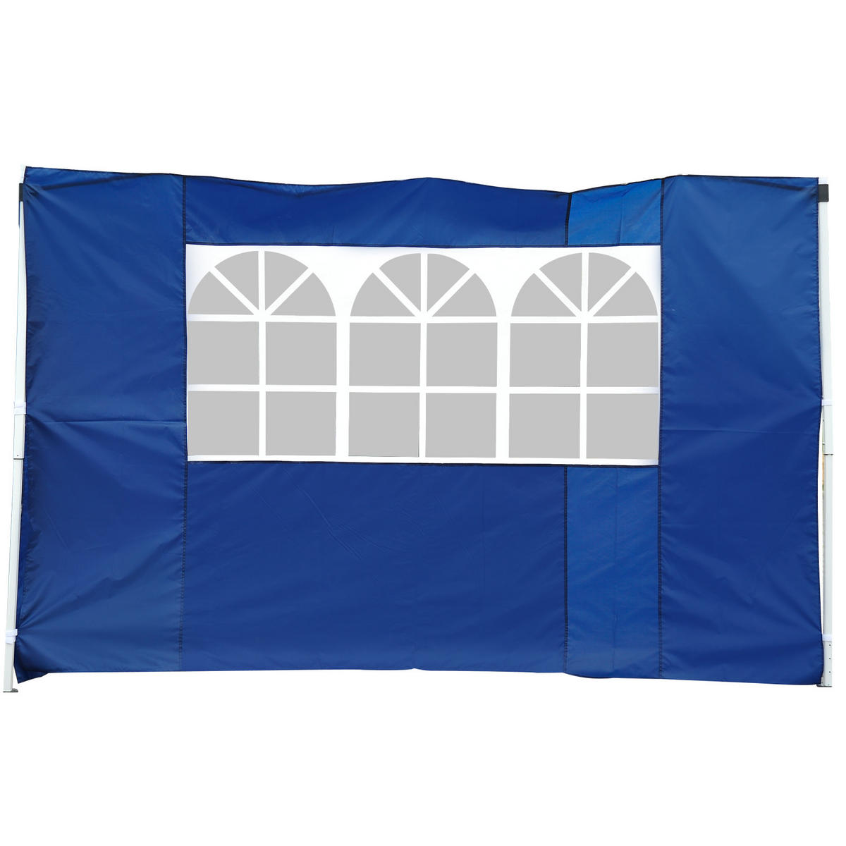 PAVILLON-SEITENTEIL Blau 1 Stück - Blau, Naturmaterialien (300/200cm) - GiPP