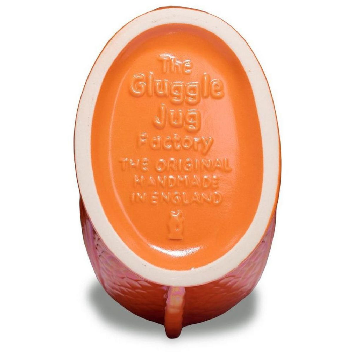 KARAFFE mit „Gluck-Gluck“-Geräusch 27,5/17/9,5 cm - Orange, Keramik (1.2L) - Gluckigluck