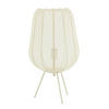 TISCHLAMPE Plumeria Braun Ø34/60 cm - Beige, Textil (34/34/60cm) - Light & Living