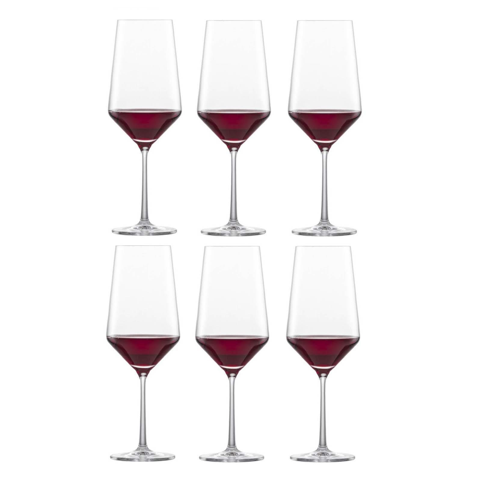 BORDEAUX GLAS Bordeauxgläser Pure 680 ml - 6 Stücke - Transparent, Glas (0.68L) - Zwiesel Glas