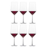 BORDEAUX GLAS Bordeauxgläser Pure 680 ml - 6 Stücke - Transparent, Glas (0.68L) - Zwiesel Glas