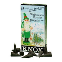 RÄUCHERKERZEN Weihrauch 24er Packung - Multicolor, Holz (6.5/2.3/12.5cm)