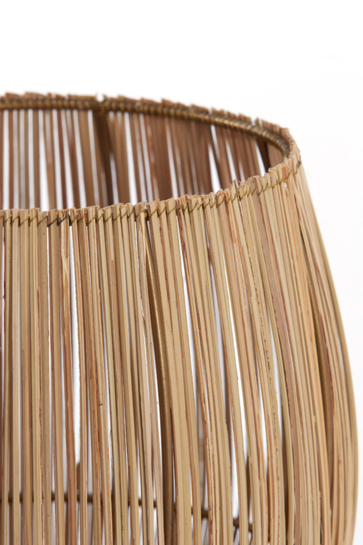 TEELICHT Evisa Braun Ø25/27 cm - Braun, Holz (25/27/25cm) - Light & Living