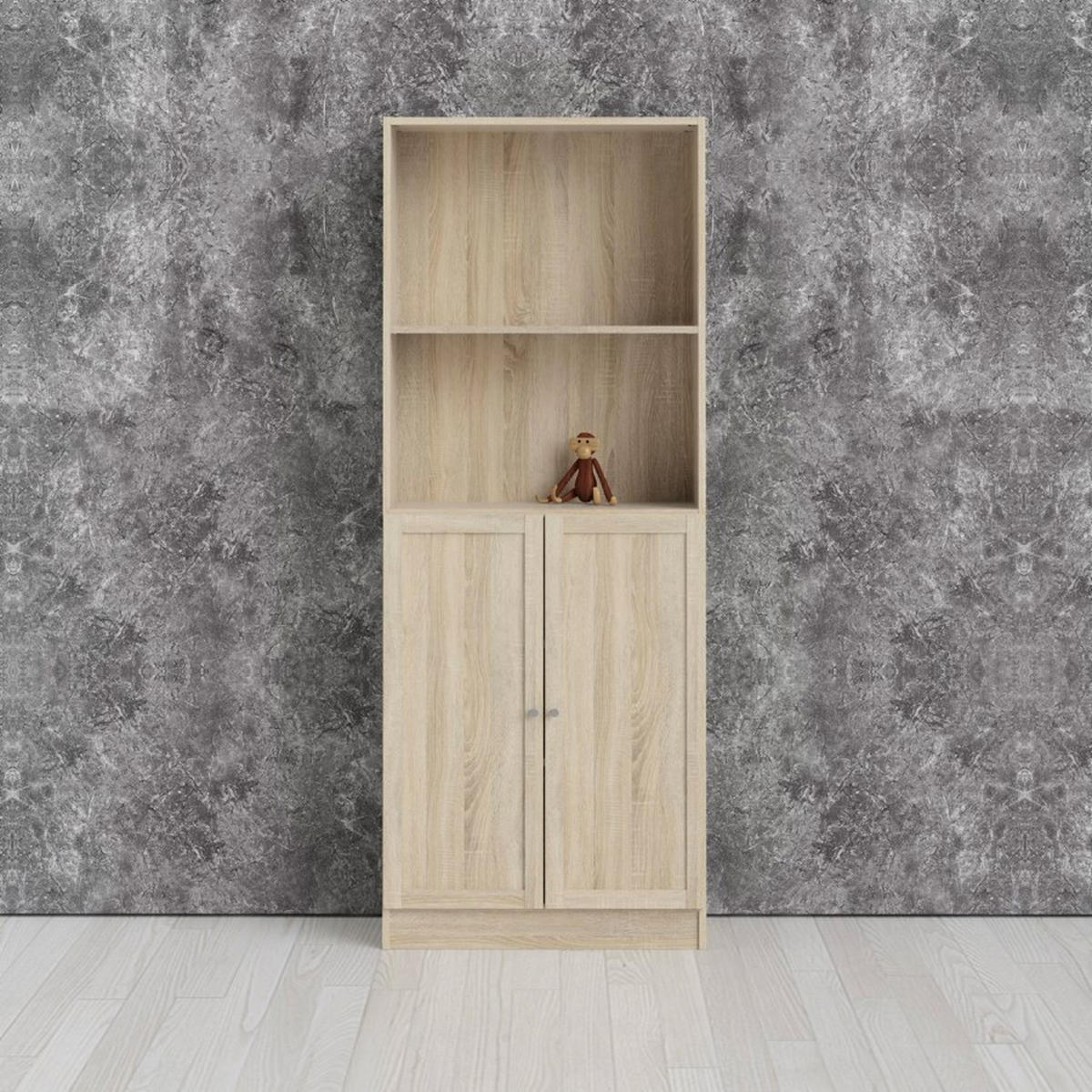 REGAL Eiche Dekor - Eichefarben, Holzwerkstoff (79/203/28cm) - ebuy24