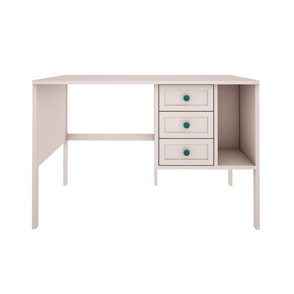 PISAĆI STOL Gabriel bež - bež, drvni materijal (65/116/75cm) - Petits-meubles