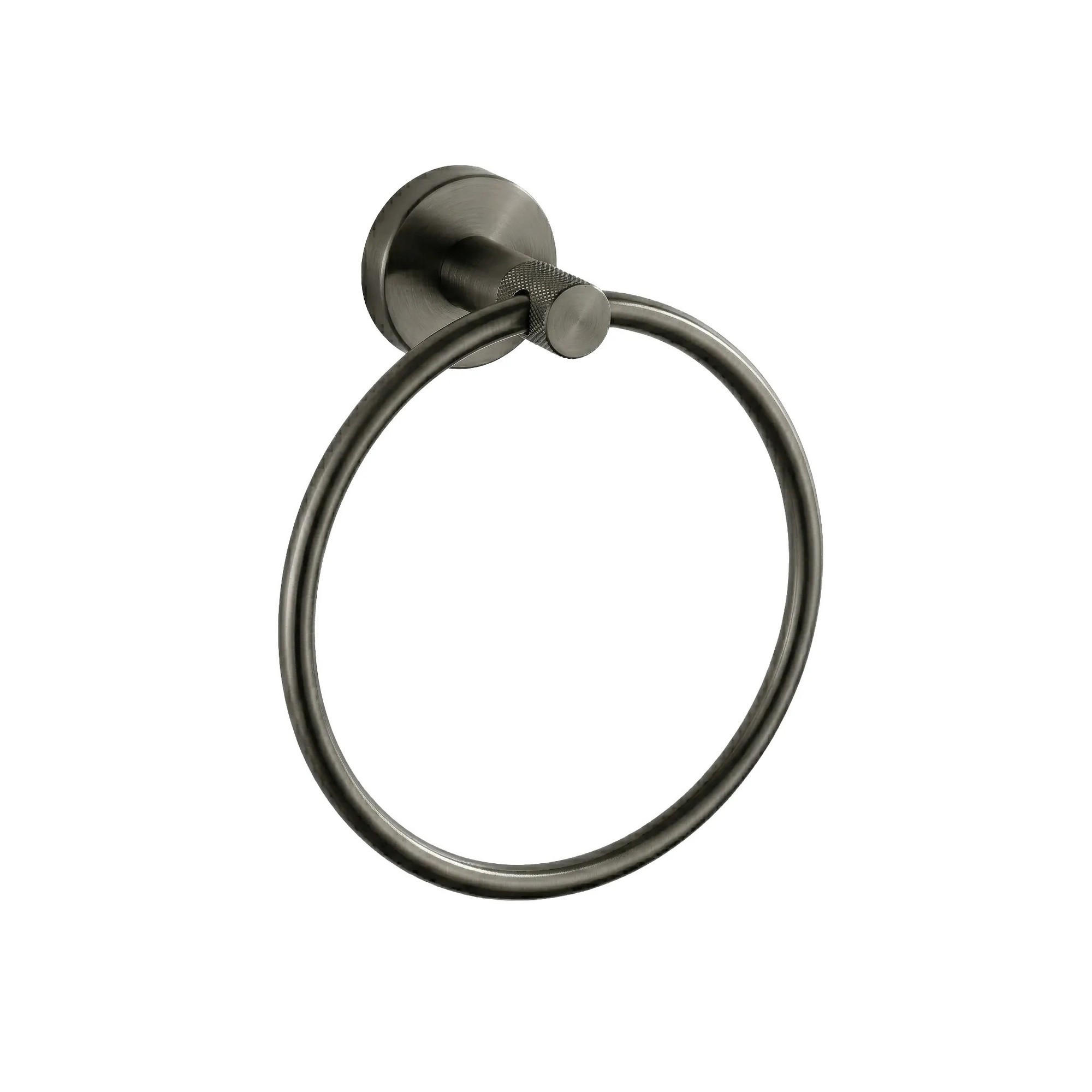 HANDTUCHHALTER Rea Ring 6610 Modern Titan - Titanfarben, Metall (15.5/18/6.5cm) - REA