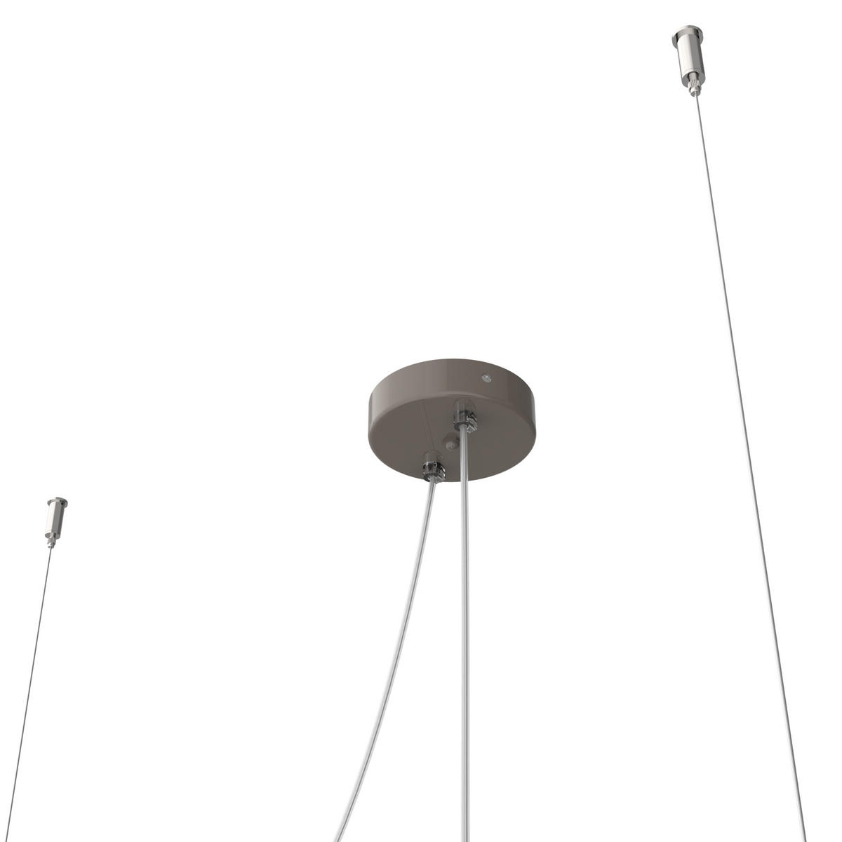 HÄNGELEUCHTE - Grün, Metall (40/40/9cm) - Lumicom