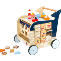 LAUFLERNWAGEN WAL - Naturfarben, Holz (39/42/42cm) - small foot