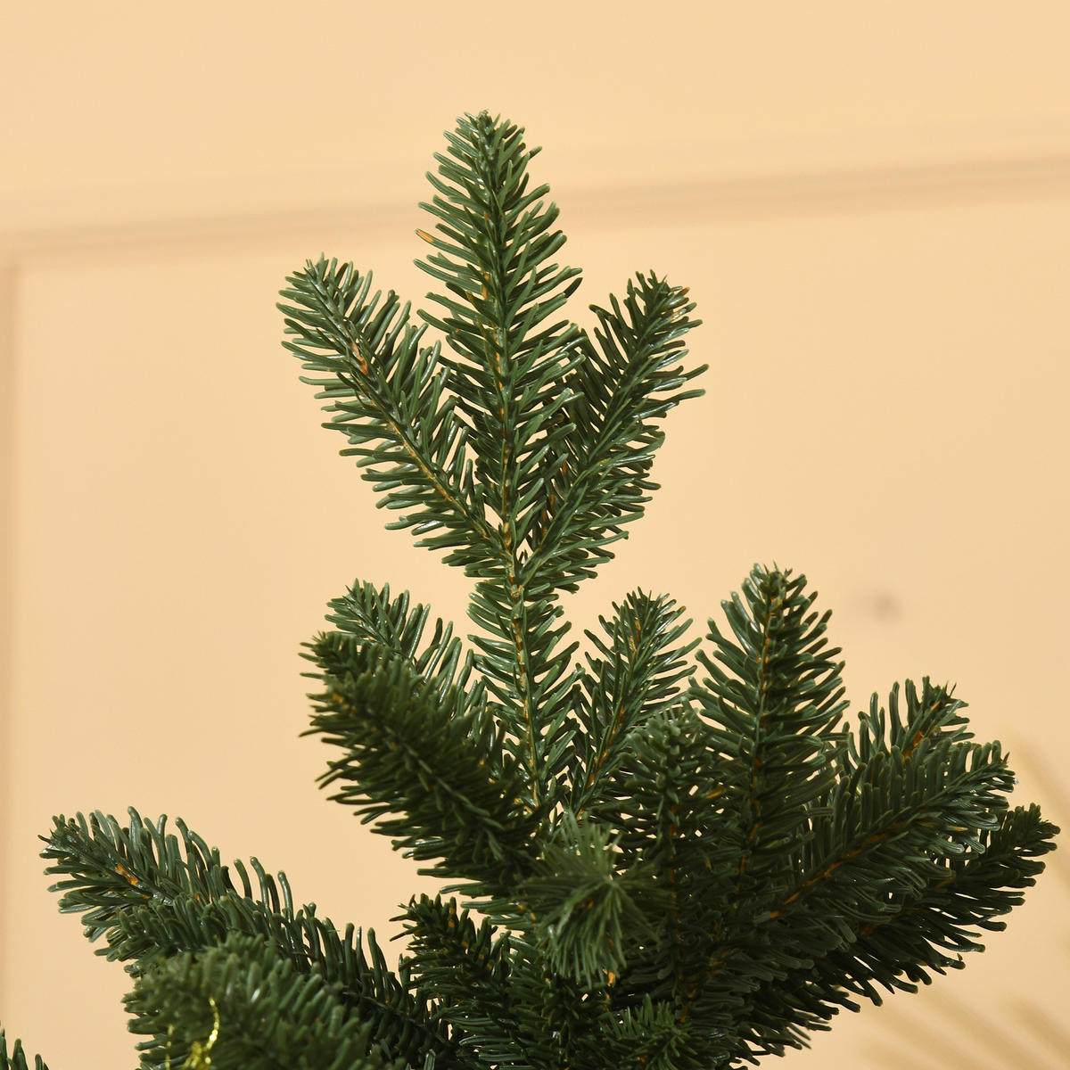 KÜNSTLICHER Weihnachtsbaum Tannenbaum zusammenklappbar und abnehmbar Grün - Grün, Kunststoff (180cm) - HOMCOM