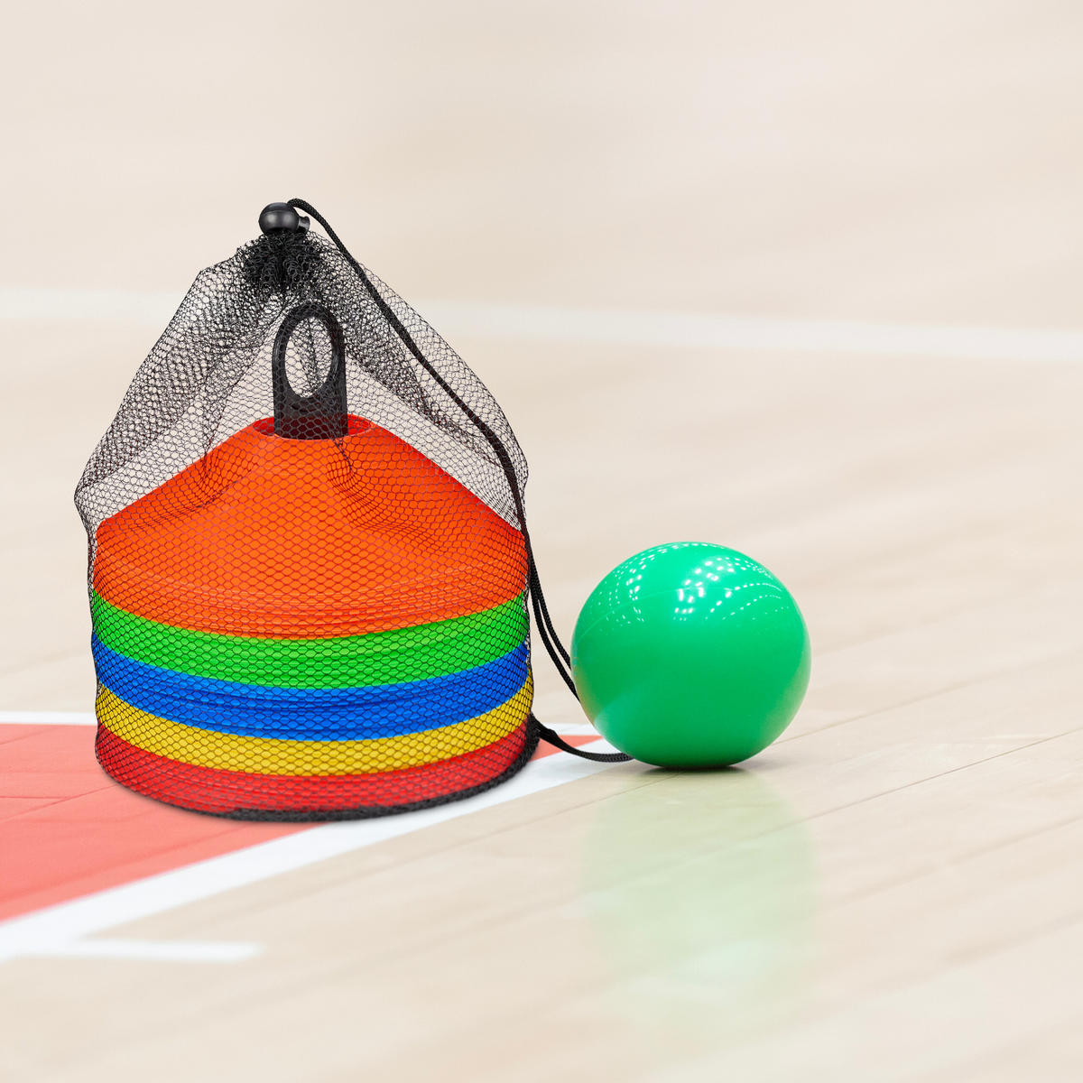 80XMARKIERUNGSHÜTCHEN - Multicolor, Kunststoff/Textil (19/19cm) - Relaxdays