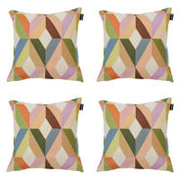 DEKORATIONSKISSEN Madison Home - Mehrfarbig - 45/45/10 cm - 4er-Set - Multicolor, Textil (45/45cm) - Madison