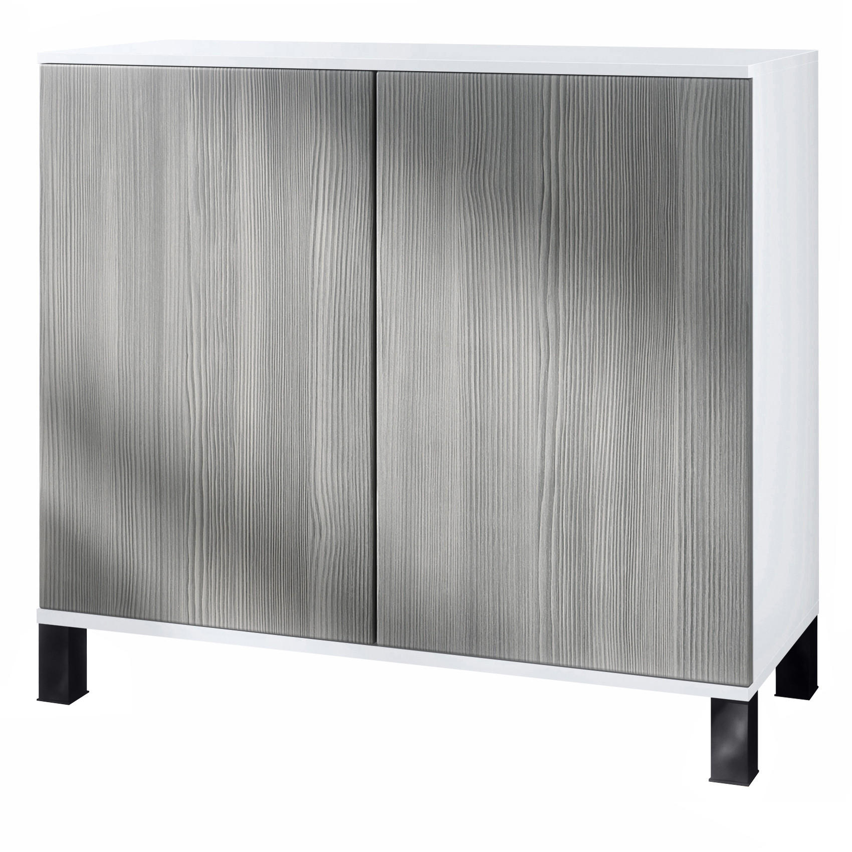 Vladon Kommode Anthrazit 92.5x84.5x35 cm