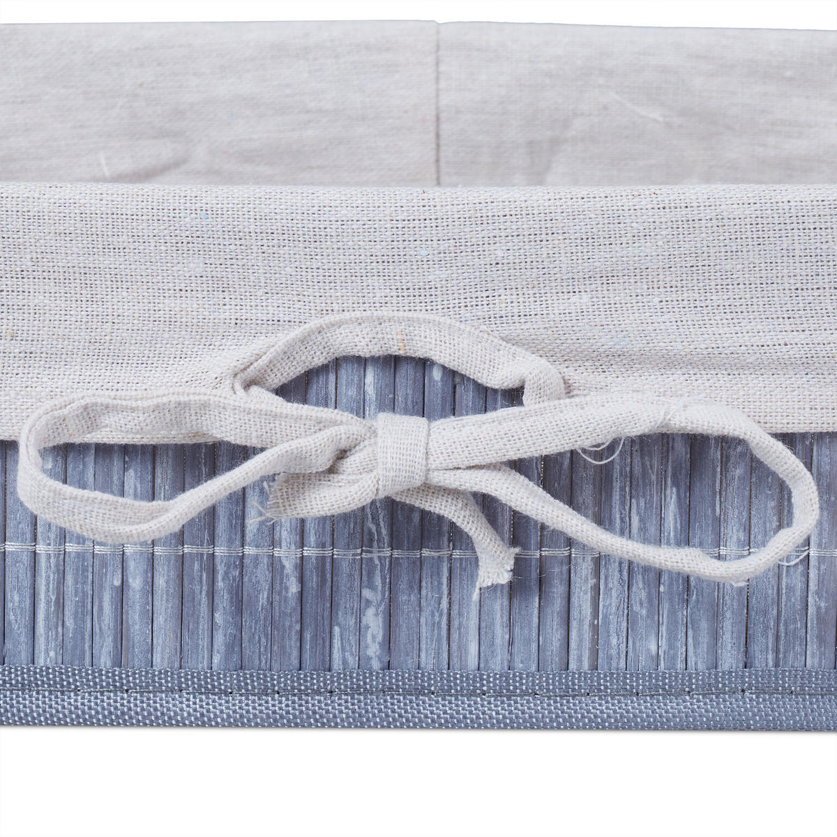 3XAUFBEWAHRUNGSKORB - Multicolor, Holz/Holzwerkstoff (32/12/23cm) - Relaxdays