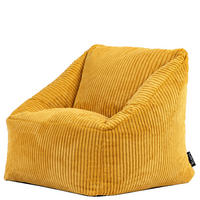 SITZSACK Flauschig für Kinder - Gelb, Textil (55/44/55cm) - icon