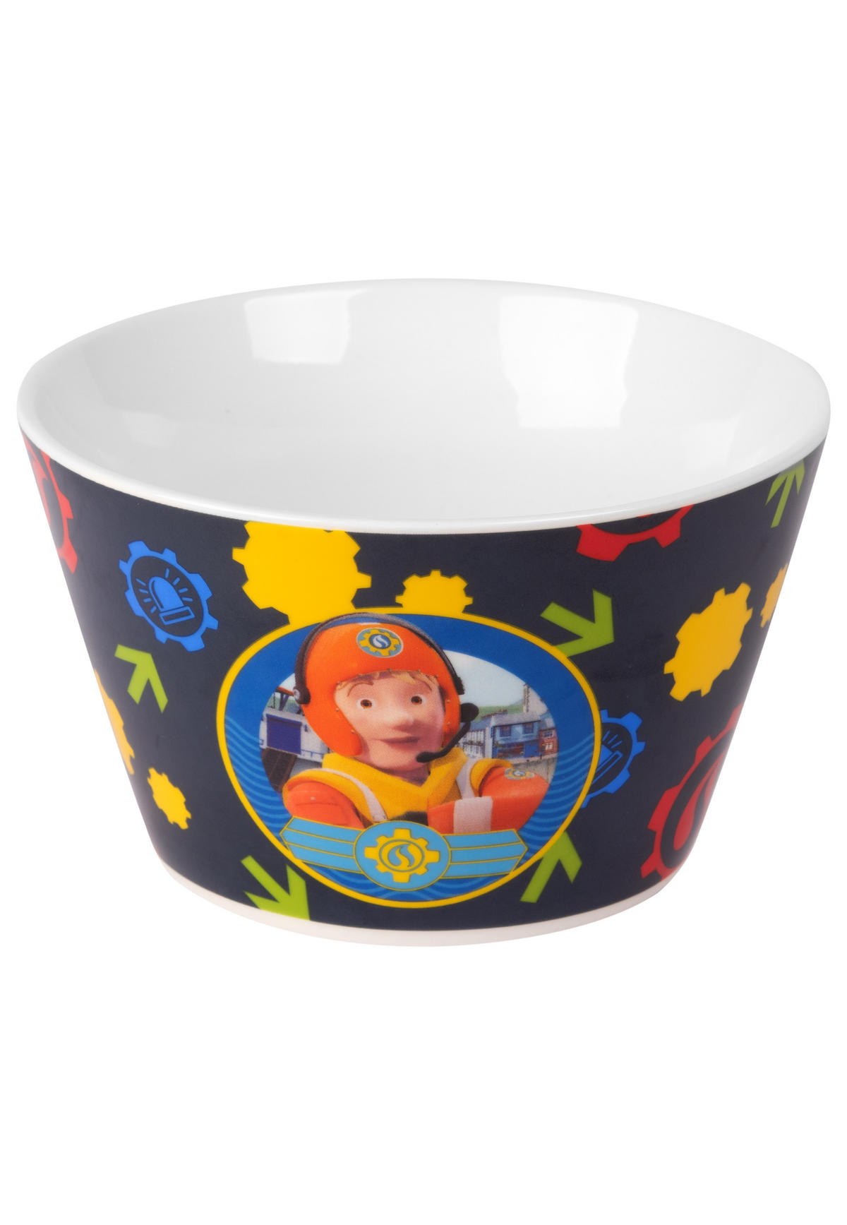 MÜSLISCHALE Feuerwehrman Sam Mehrfarbig 500 ml - Multicolor, Keramik (14cm) - Chiemsee