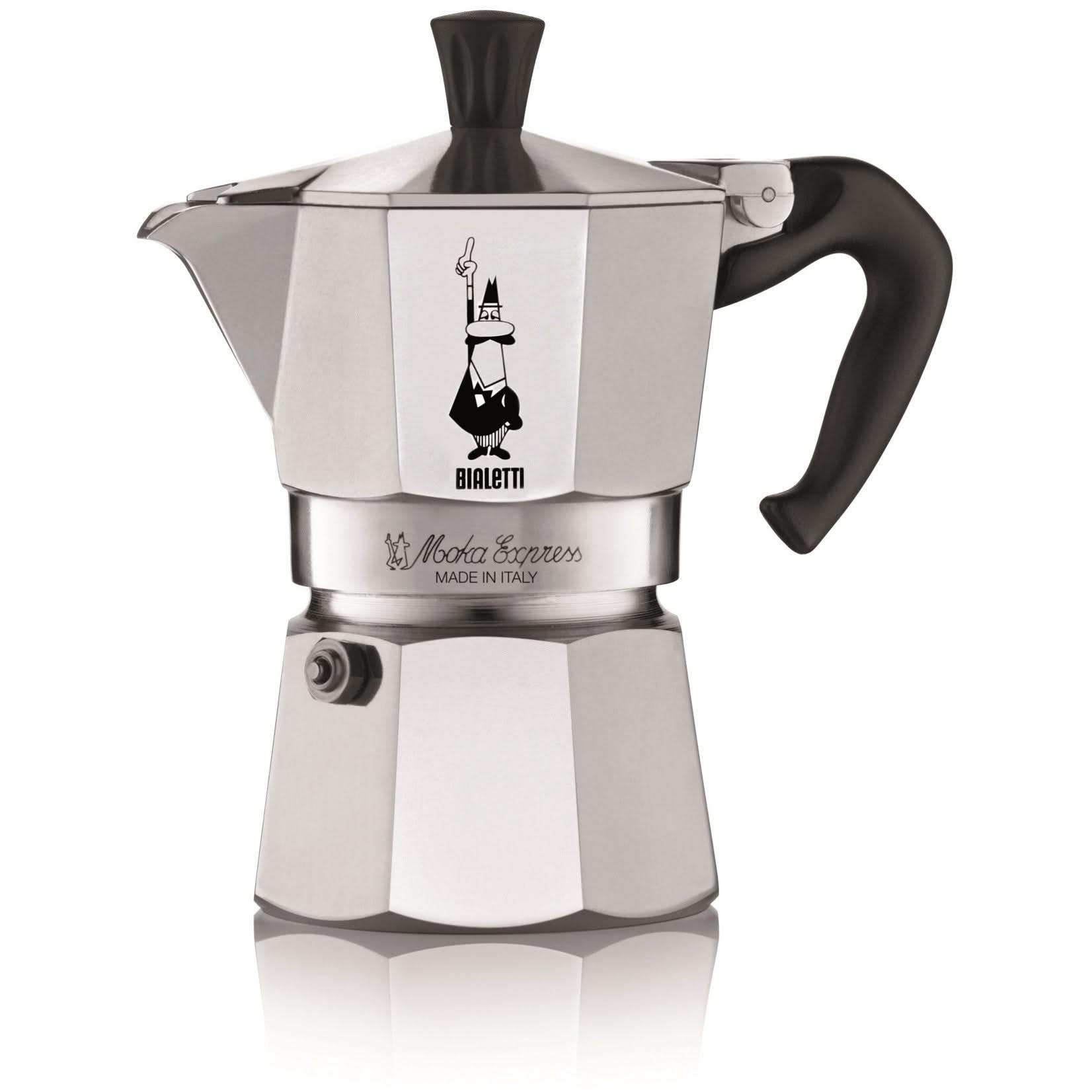 KAFFEEMASCHINE Percolator Moka Express 2 Tassen - Silberfarben, Metall (2/15/7cm) - Bialetti