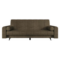 SCHLAFSOFA Zuri - Schwarz/Braun, Holz/Textil (240/93/91cm) - MIRJAN24