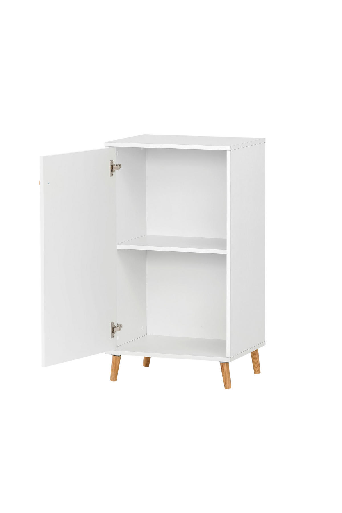 AKTENSCHRANK Jaguar Small 92,6x51x41 cm 2 Fächern & 1 Flügeltür Weiß - Weiß, Holz (51/92.6/41cm) - PROREGAL