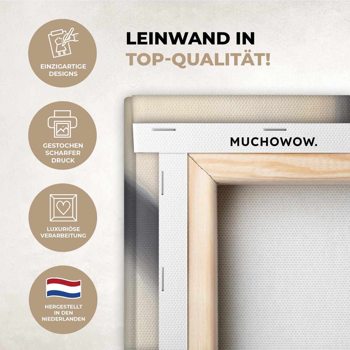 LEINWANDBILD Zitronen - Stilleben - Gelb Wandbild Wohnzimmer 50x50 cm - Gelb, Textil (50/50cm) - MuchoWow