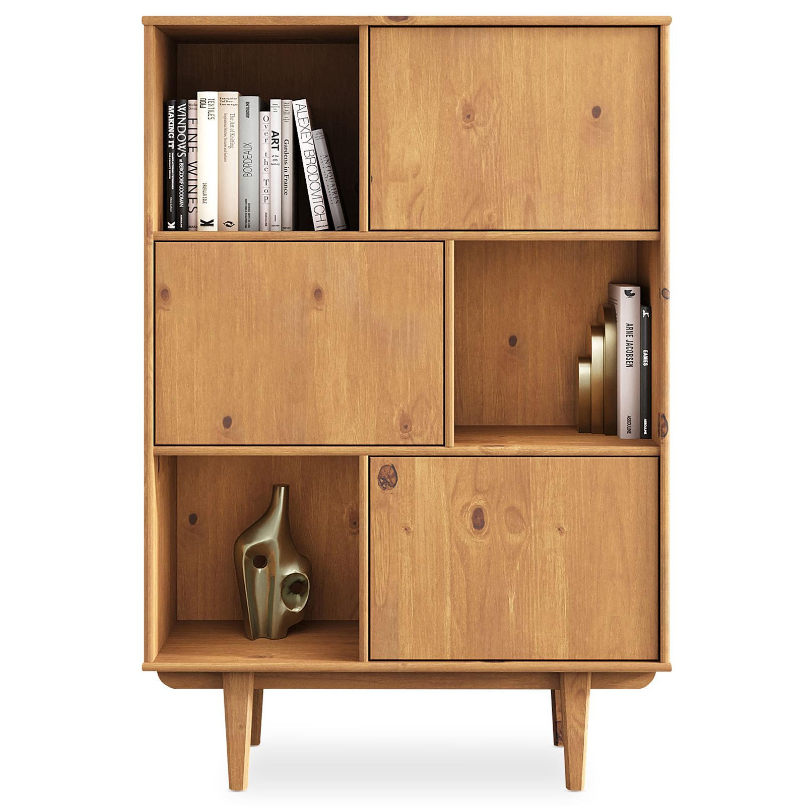 HIGHBOARD SIMONA - Eichefarben, Holz (95/139/37cm) - IDIMEX